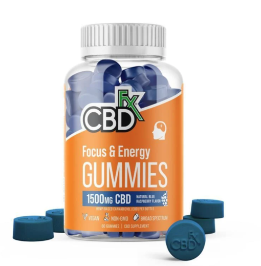 CBD Gummies for Focus & Energy 1500mg